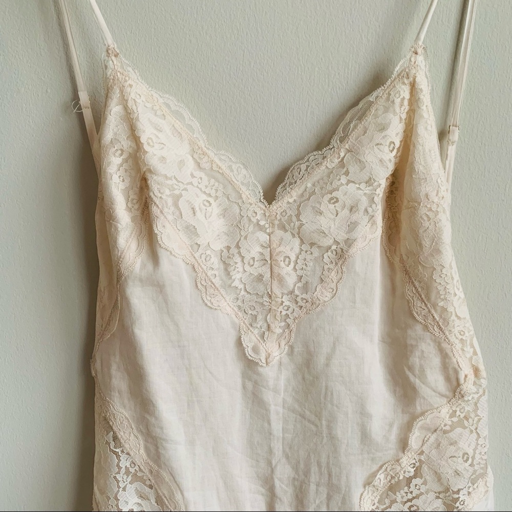 Zimmermann Botanica Teddy Lace Trim Cotton Bodysuit Milk Cream - Picture 11 of 16